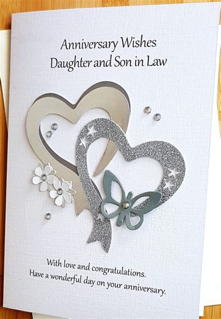 Celebrating Daughter And Son-in-Law's Wedding Anniversary