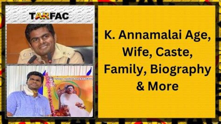 Discover The Inspiring Story Of K. Annamalai's Wife: Unveiling Values And Contributions