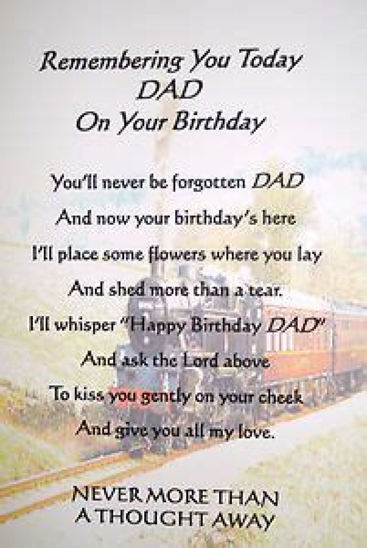 Remembering Dad On His Birthday