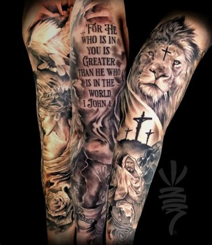 Unveiling Men Christian Tattoos: Discoveries And Revelations